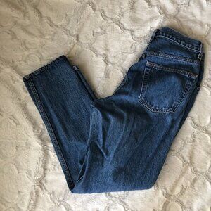 Gap Vintage High Waist Mom Jeans Light Medium Wash